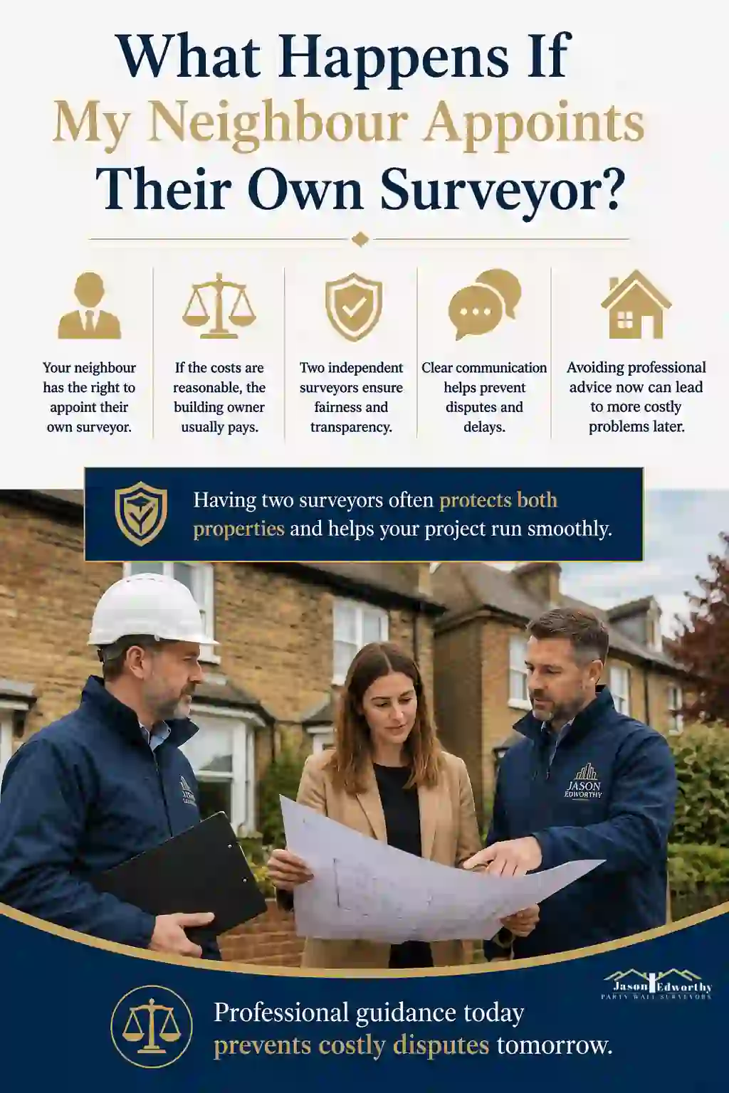 What Happens If My Neighbour Appoints Their Own Surveyor Sutton Coldfield?