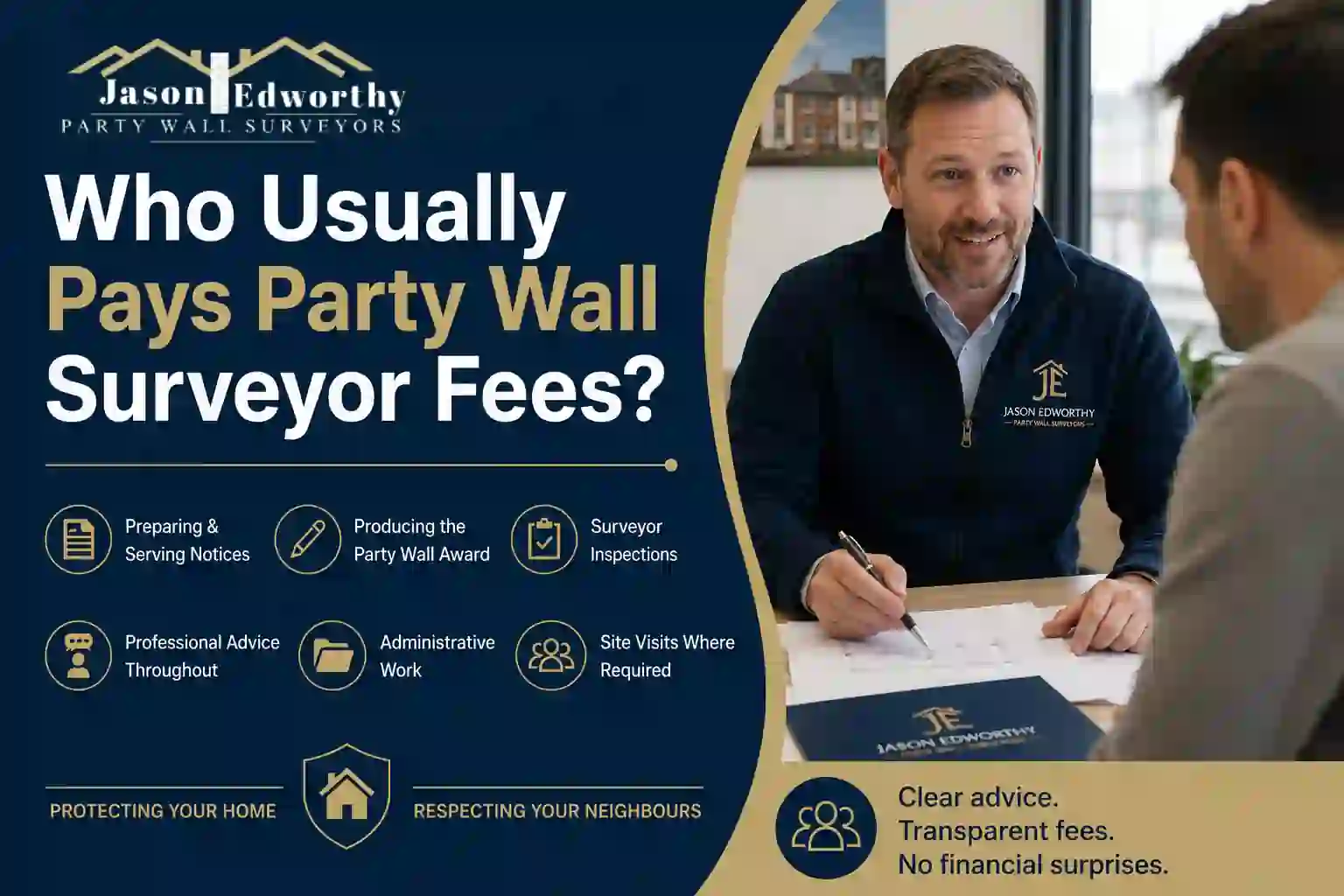 Who Usually Pays Party Wall Surveyor Fees Sutton Coldfield?